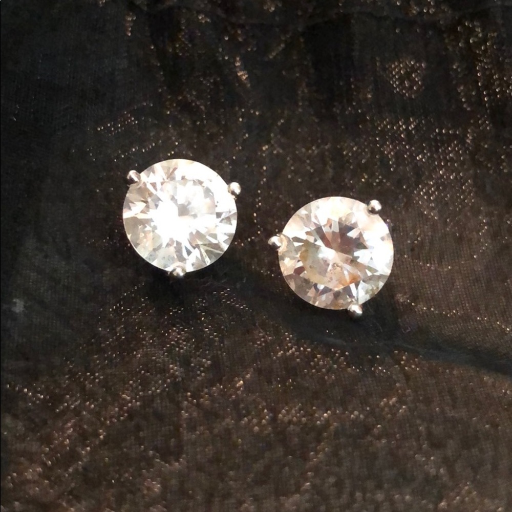 Nordstrom 4ct tw Cubic Zirconia Earrings